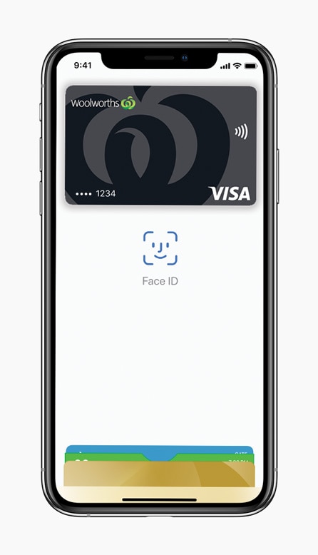 Woolworths Credit Card with Apple Pay iPhone
