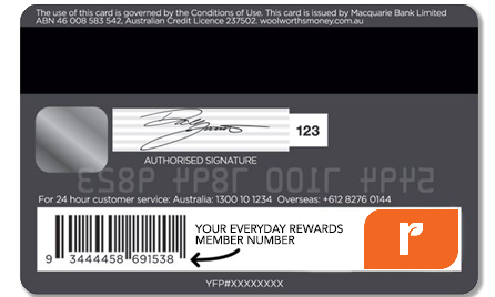 Woolworths Platinum Credit Card Everyday Rewards